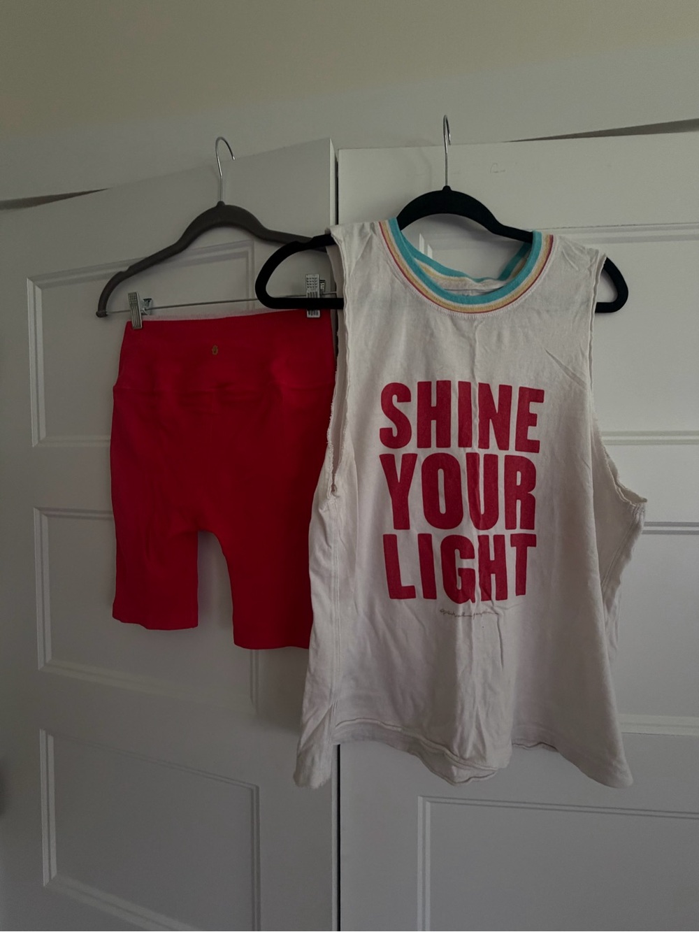 Spiritual Gangster White Tank with Bold Pink Graphic
